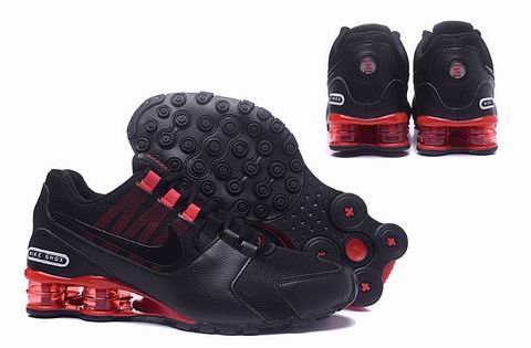 Nike Air Shox Avenue 802 shoes black red